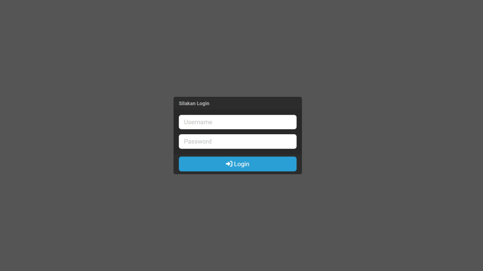 EDAS PHP Login