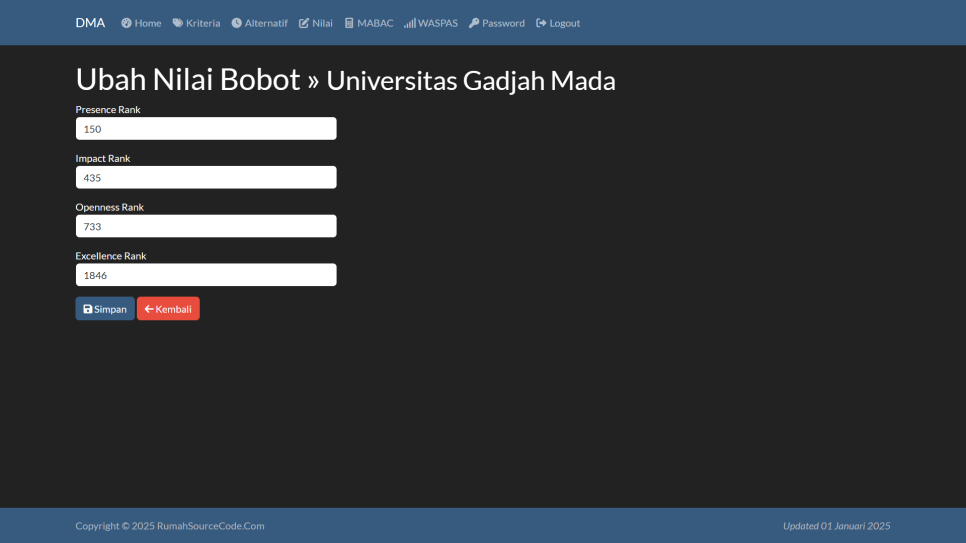 Rel Alternatif Ubah