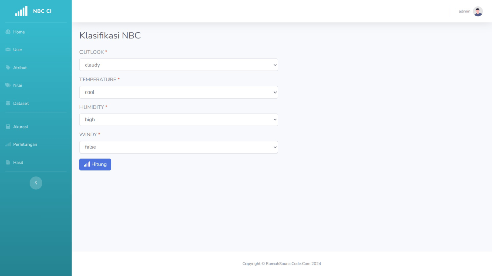 NBC CI Hitung