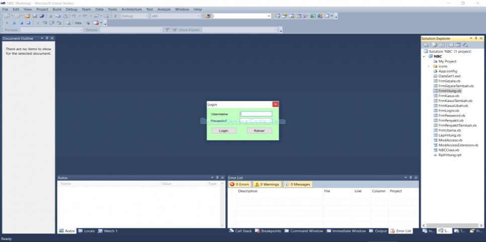 Sistem Pakar NBC VB Login