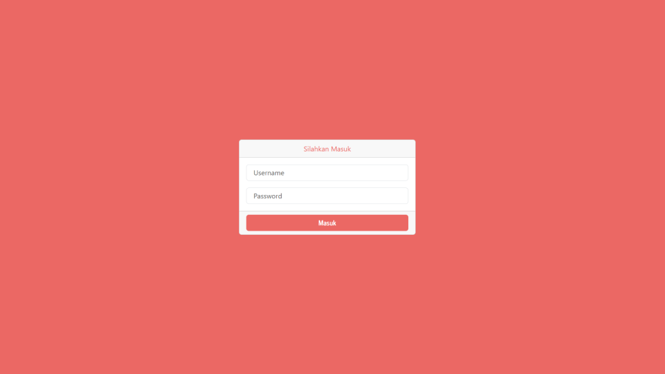 Perjalanan Dinas PHP Login