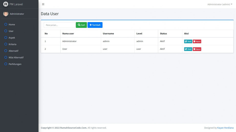 Profile Matching Laravel User.jpg
