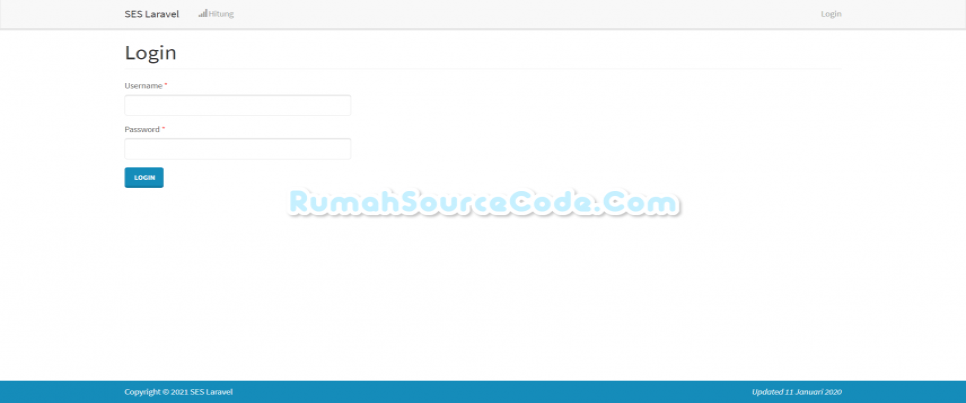 Forecasting SES Laravel Login